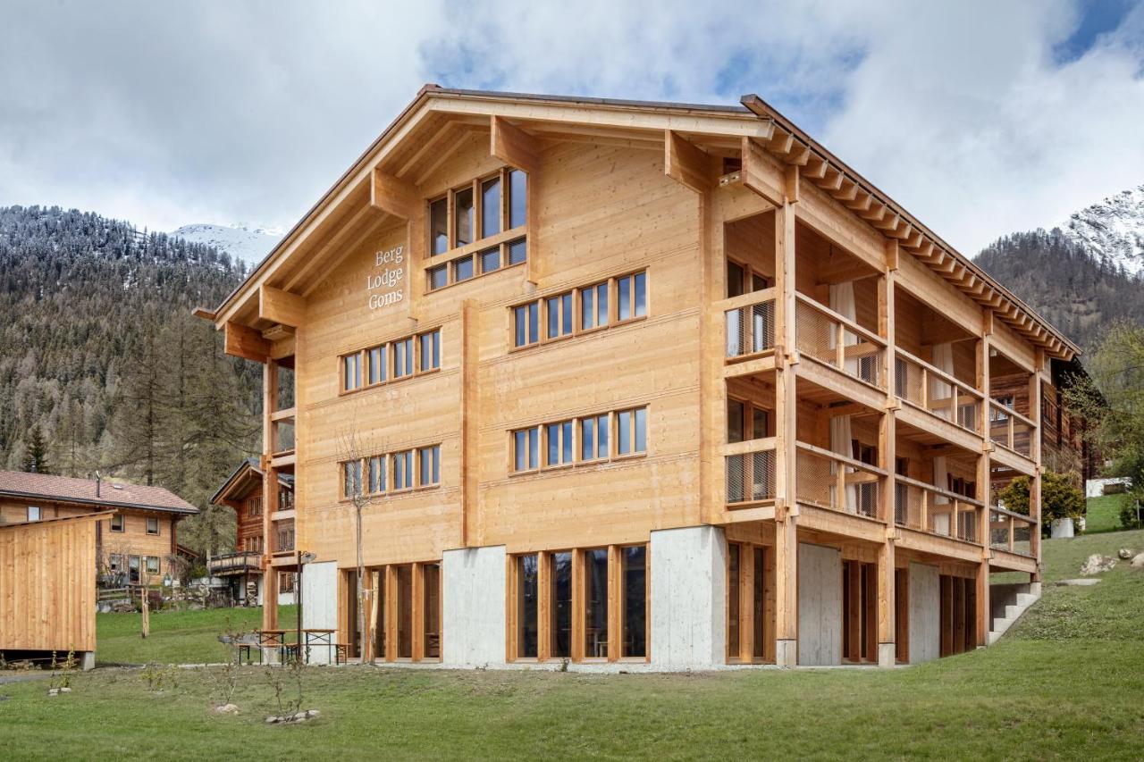 Berglodge Goms Münster Exterior foto